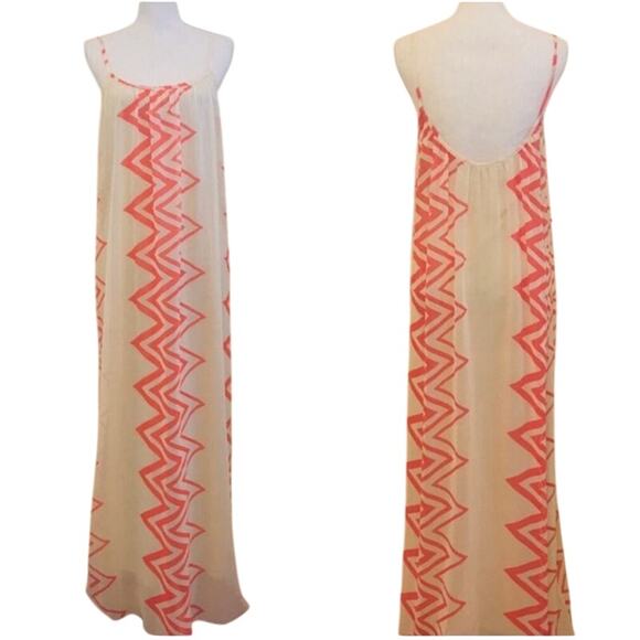 Sweet Clair Chevron Maxi Dress - Picture 3 of 9